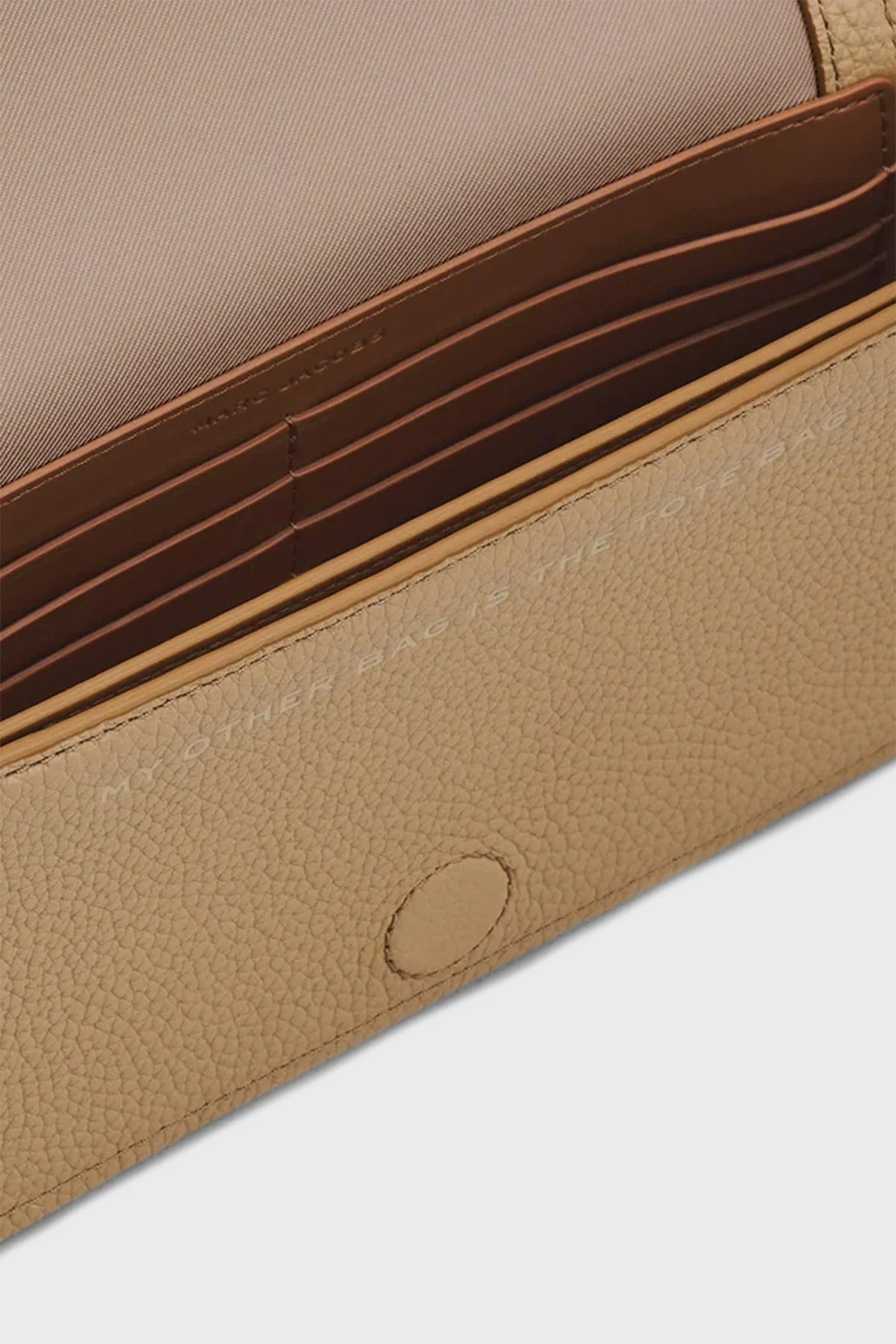 Marc Jacobs Hakiki Deri Logolu Çıkarılabilir Askılı The Mini Bayan Çanta 2S4SMN080S02 230 CAMEL - 4