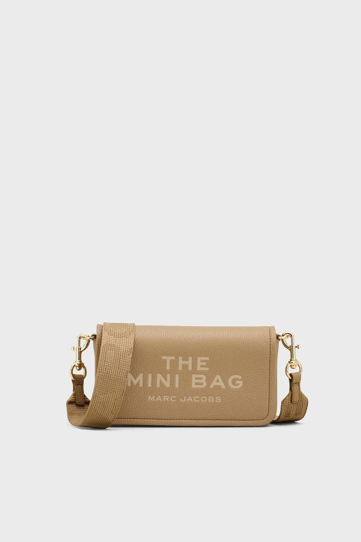 Marc Jacobs Hakiki Deri Logolu Çıkarılabilir Askılı The Mini Kadın Çanta 2S4SMN080S02 230 CAMEL - 1