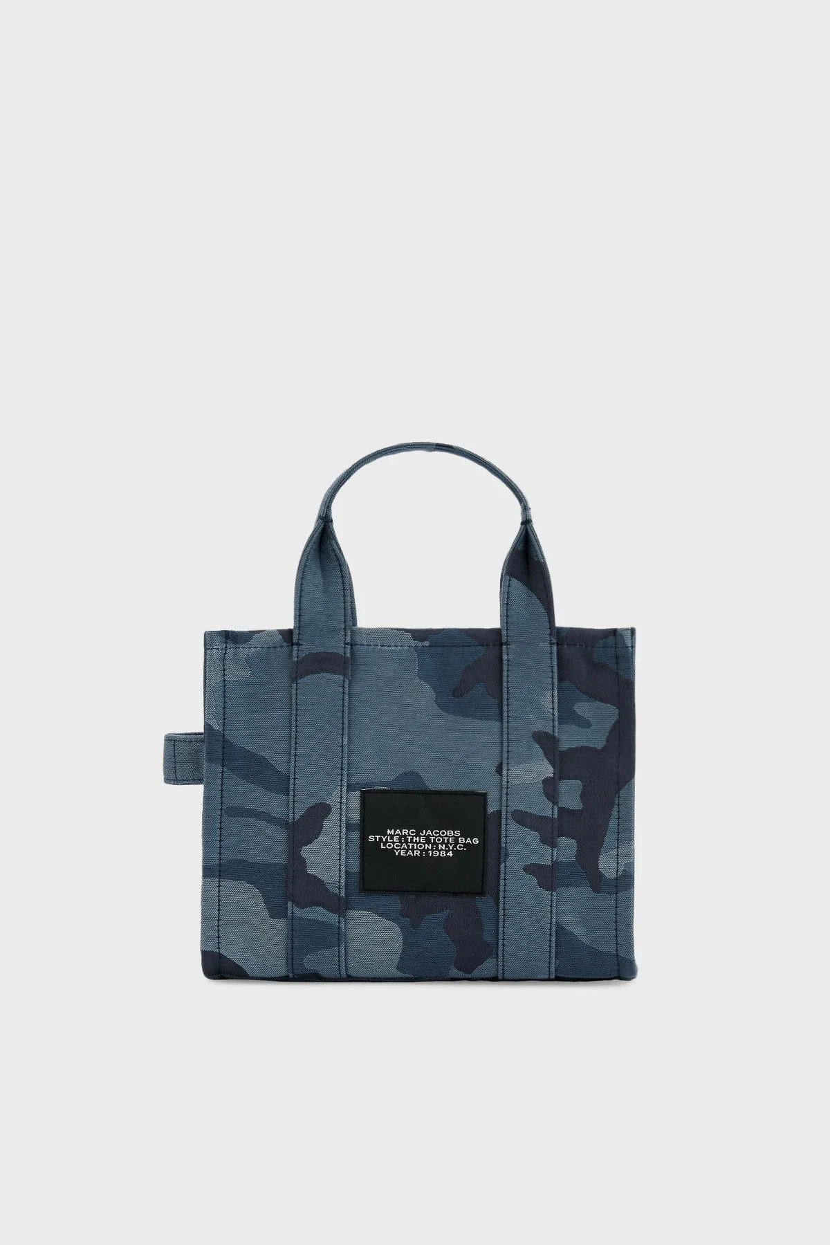 Marc Jacobs Jakarlı Logo İşlemeli Çıkarılabilir Askılı Small Tote Bayan Çanta 2S4HTT003H03 401 LACİVERT - 6