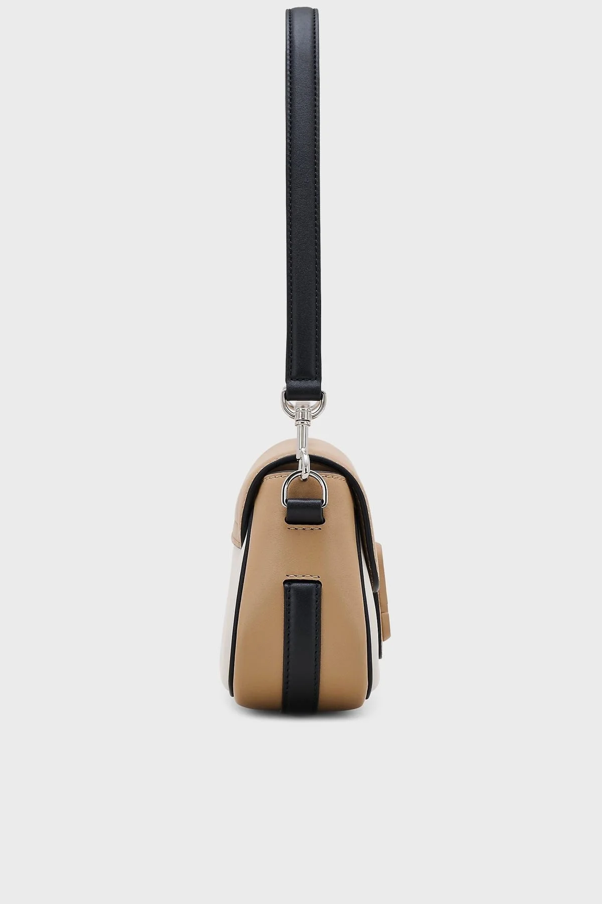 Marc Jacobs Large Hakiki Deri Logolu Çıkarılabilir Çift Askılı Bayan Çanta 2S5HSH022H02 233 CAMEL - 12