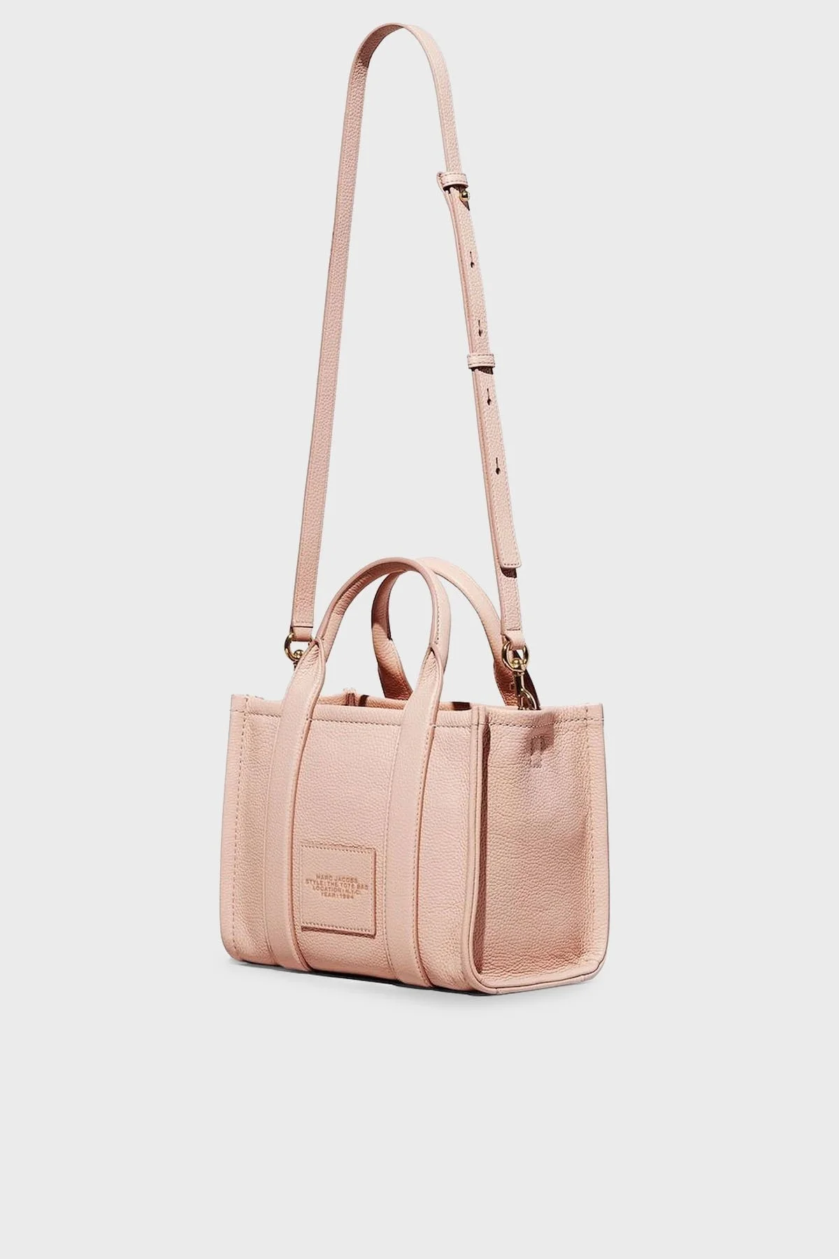 Marc Jacobs The Small Tote Logolu Çıkarılabilir Askılı Bayan Çanta H009L01SP21 624 PUDRA - 8