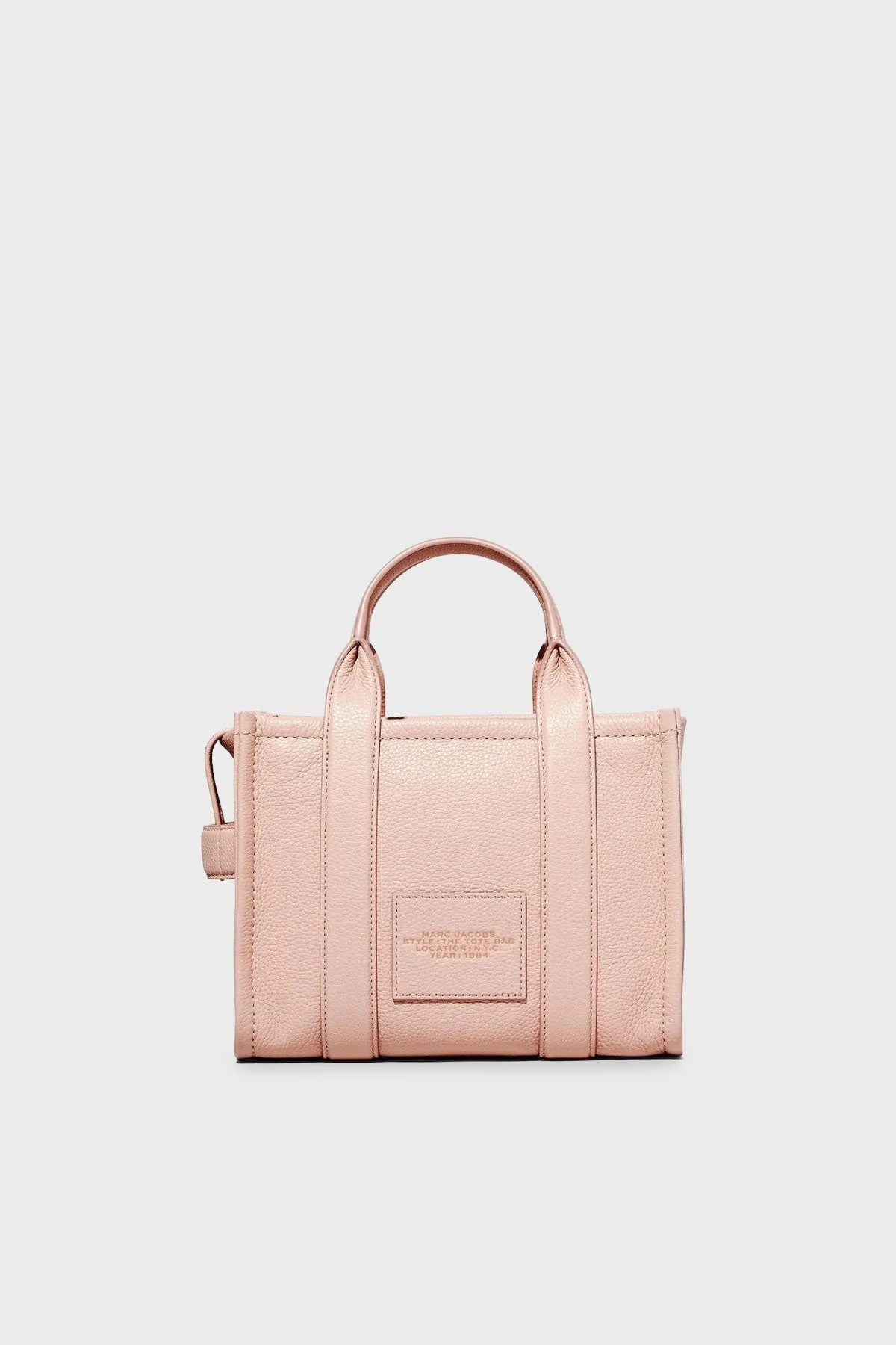Marc Jacobs The Small Tote Logolu Çıkarılabilir Askılı Bayan Çanta H009L01SP21 624 PUDRA - 9