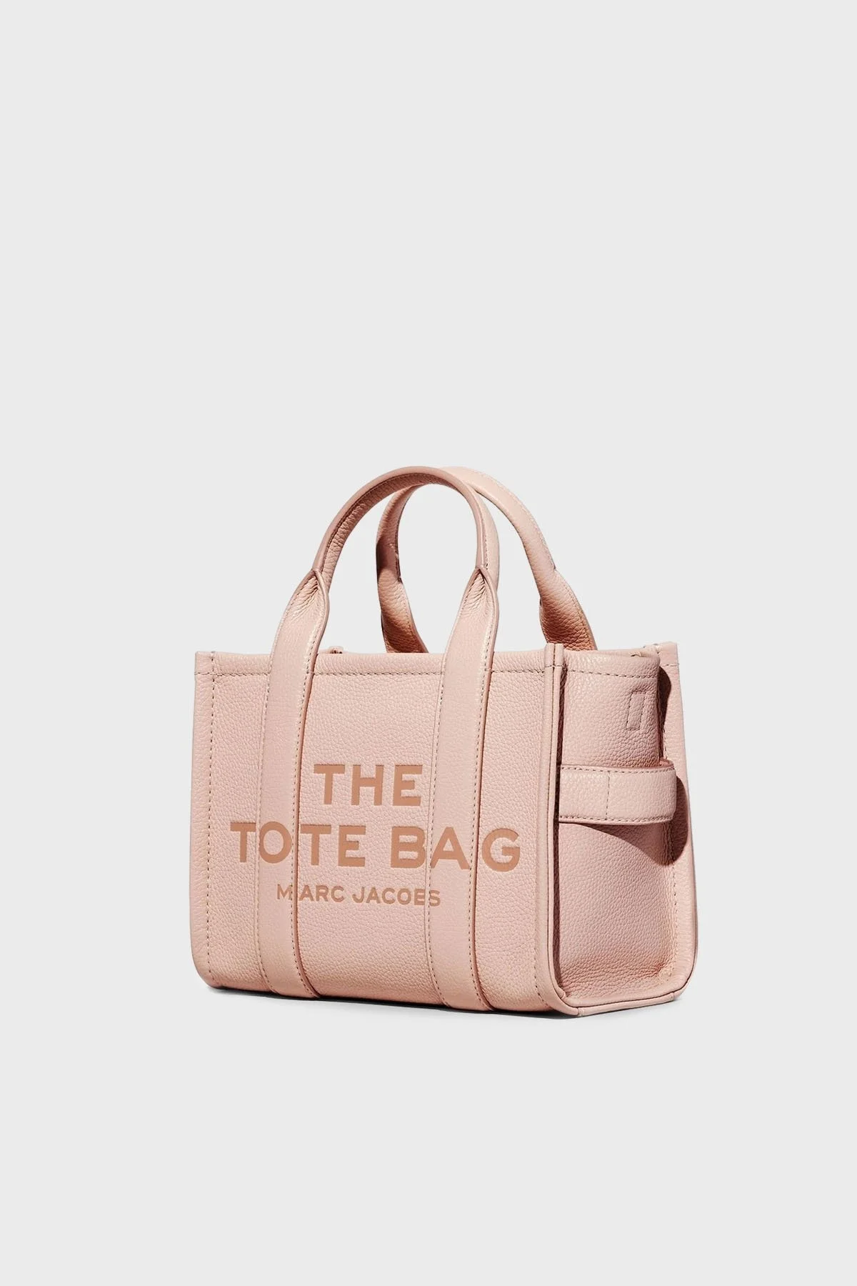 Marc Jacobs The Small Tote Logolu Çıkarılabilir Askılı Bayan Çanta H009L01SP21 624 PUDRA - 10