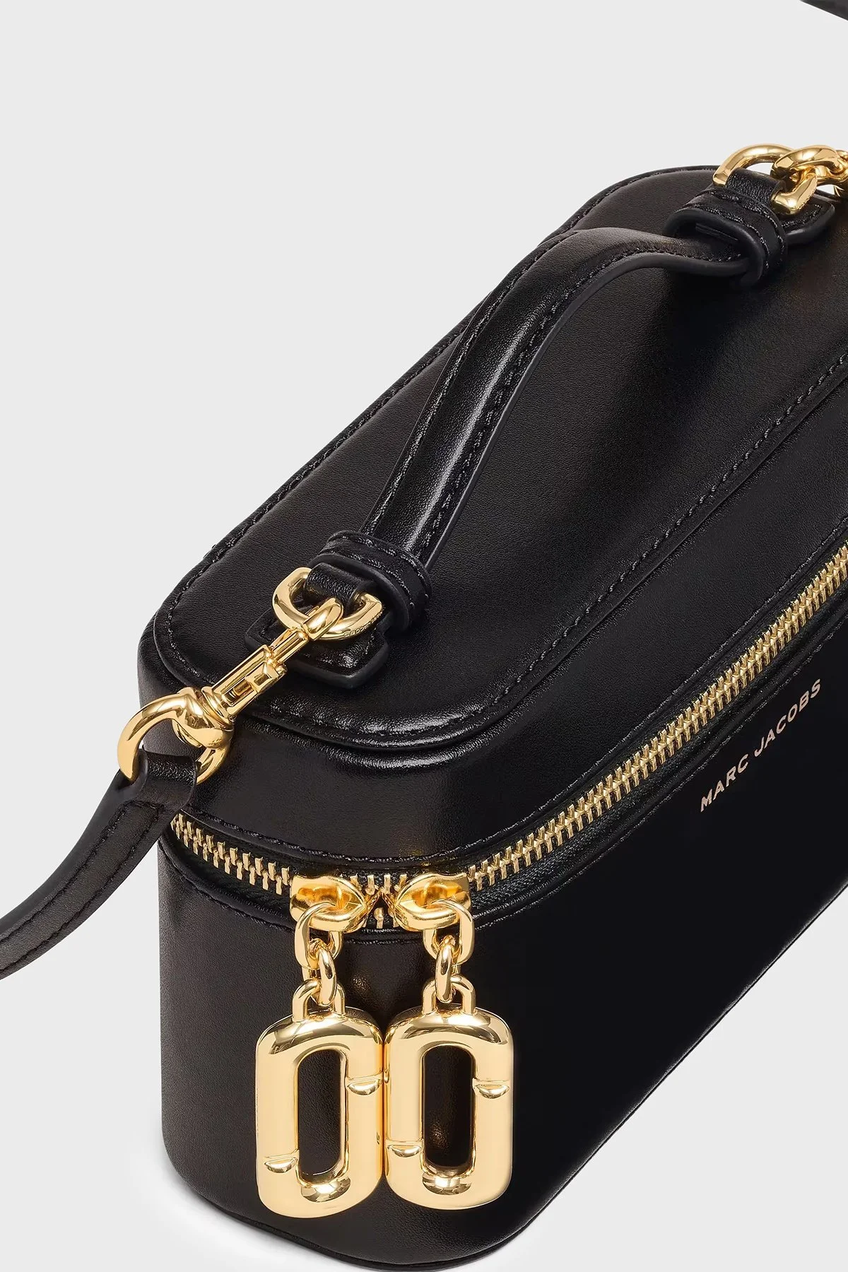 Marc Jacobs Logolu Çıkarılabilir Askılı Cross Body Kadın Çanta 2P6SMN009S01 001 Siyah - 4