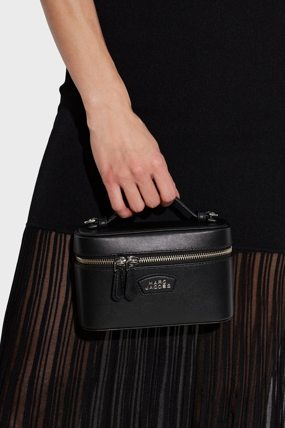 Marc Jacobs Logolu Çıkarılabilir Askılı Cross Body Kadın Çanta 2R5HCR018H01 001 SİYAH - 4