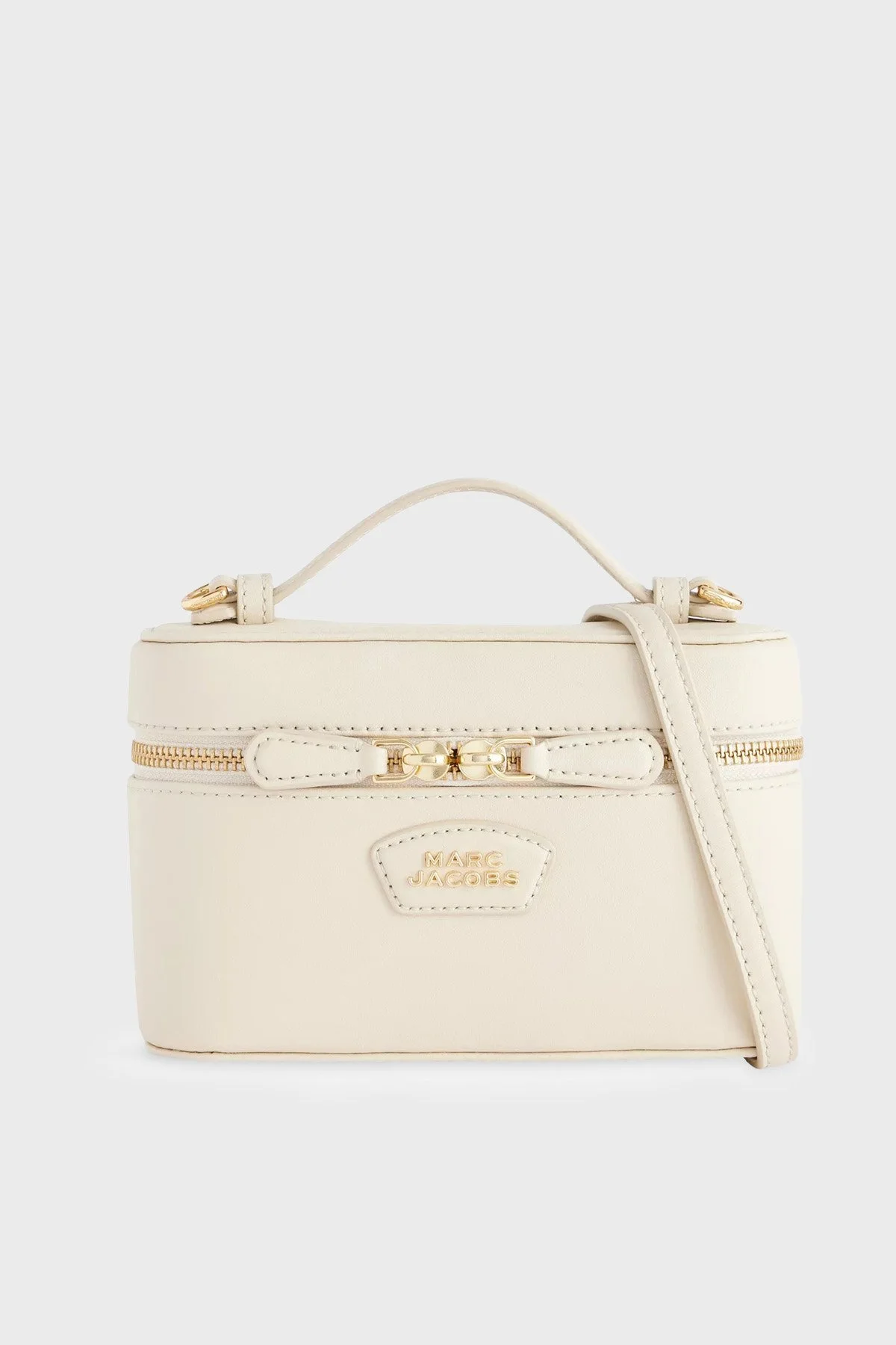 Marc Jacobs Logolu Çıkarılabilir Askılı Cross Body Kadın Çanta 2R5HCR018H01 123 BEJ - 1