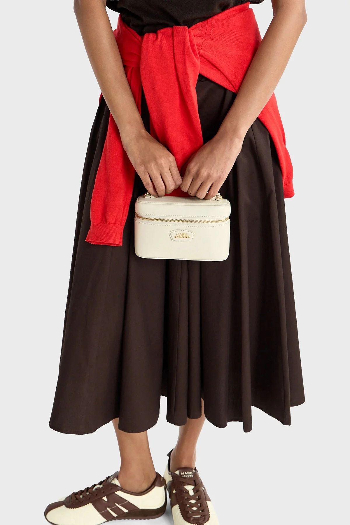 Marc Jacobs Logolu Çıkarılabilir Askılı Cross Body Kadın Çanta 2R5HCR018H01 123 BEJ - 4