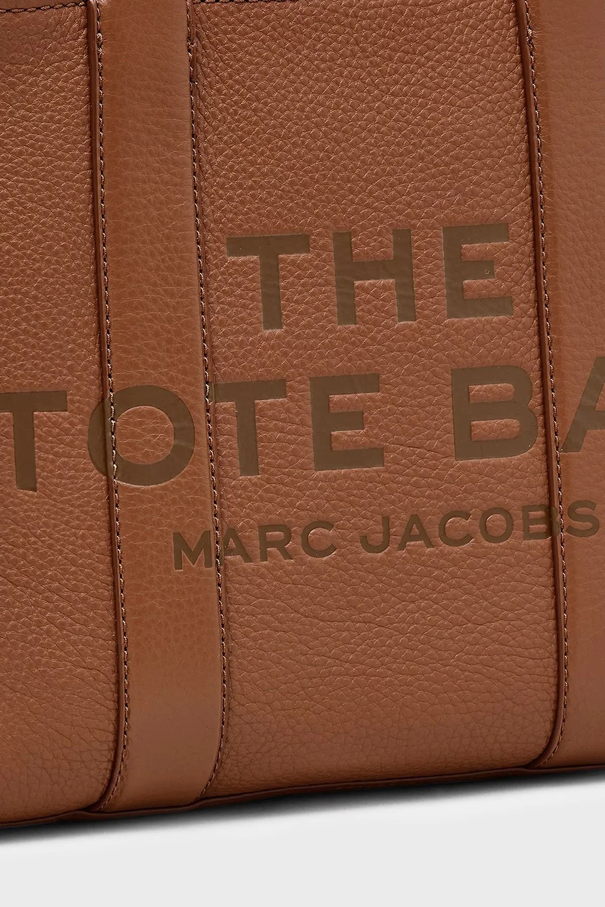 Marc Jacobs Logolu Çıkarılabilir Askılı Deri Tote Kadın Çanta H004L01PF21 212 Taba - 4