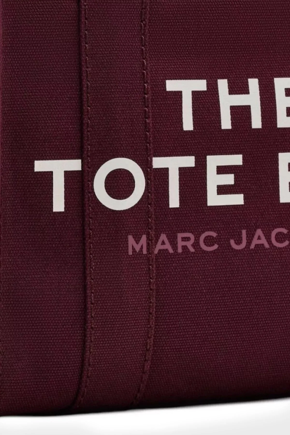 Marc Jacobs Logolu Çıkarılabilir Askılı Deri Tote Kadın Çanta M0016493 510 Mürdüm - 5