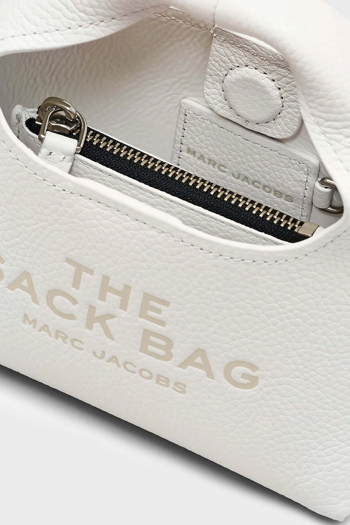 Marc Jacobs Logolu Çıkarılabilir Askılı Kadın Çanta 2F5SMN019S01 100 Beyaz - 4