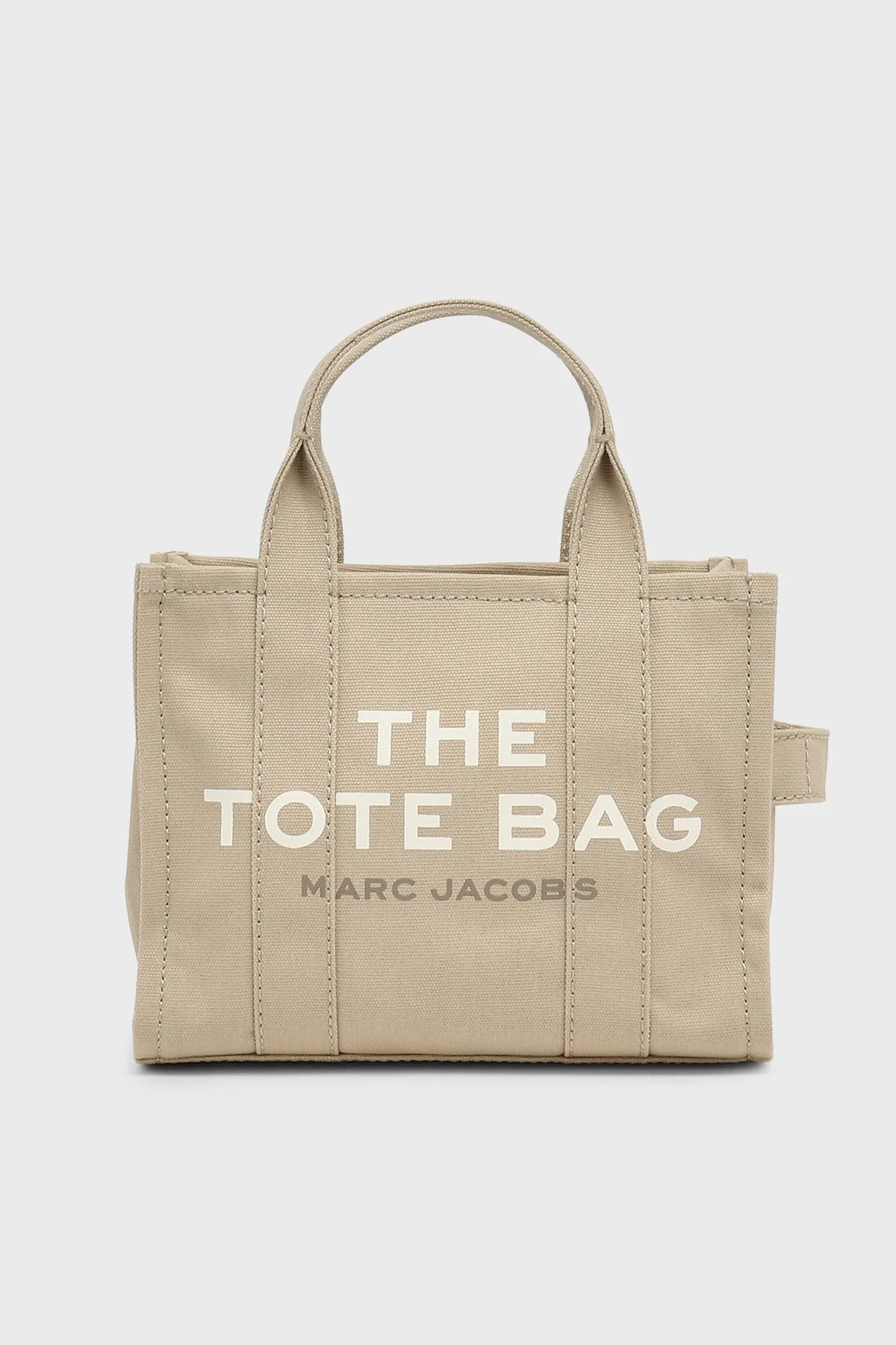 Marc Jacobs Logolu Çıkarılabilir Askılı Small Tote Kadın Çanta M0016493 260 BEJ - 1