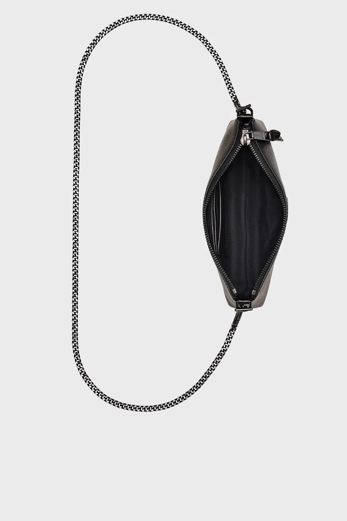 Marc Jacobs Logolu Çıkarılabilir Zincir Askılı The Pochette Bayan Çanta 2P5SMN015S02 001 SİYAH - 5