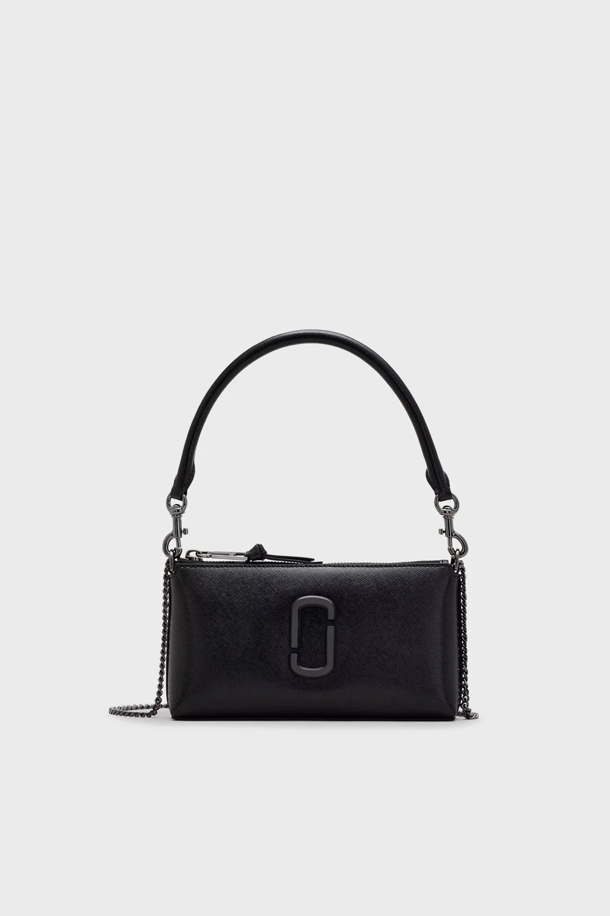 Marc Jacobs Logolu Çıkarılabilir Zincir Askılı The Pochette Kadın Çanta 2P5SMN015S02 001 SİYAH - 1