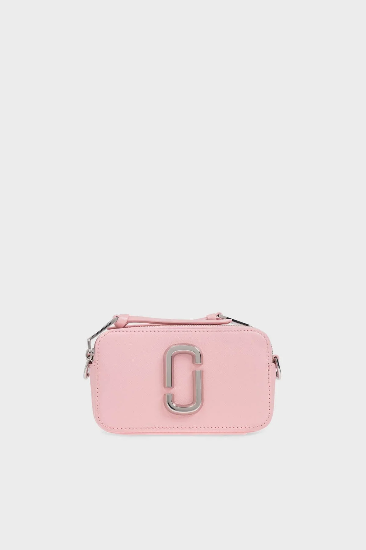 Marc Jacobs Logolu Deri Çıkarılabilir Askılı Bayan Çanta 2S4HCR073H02 669 PEMBE - 8