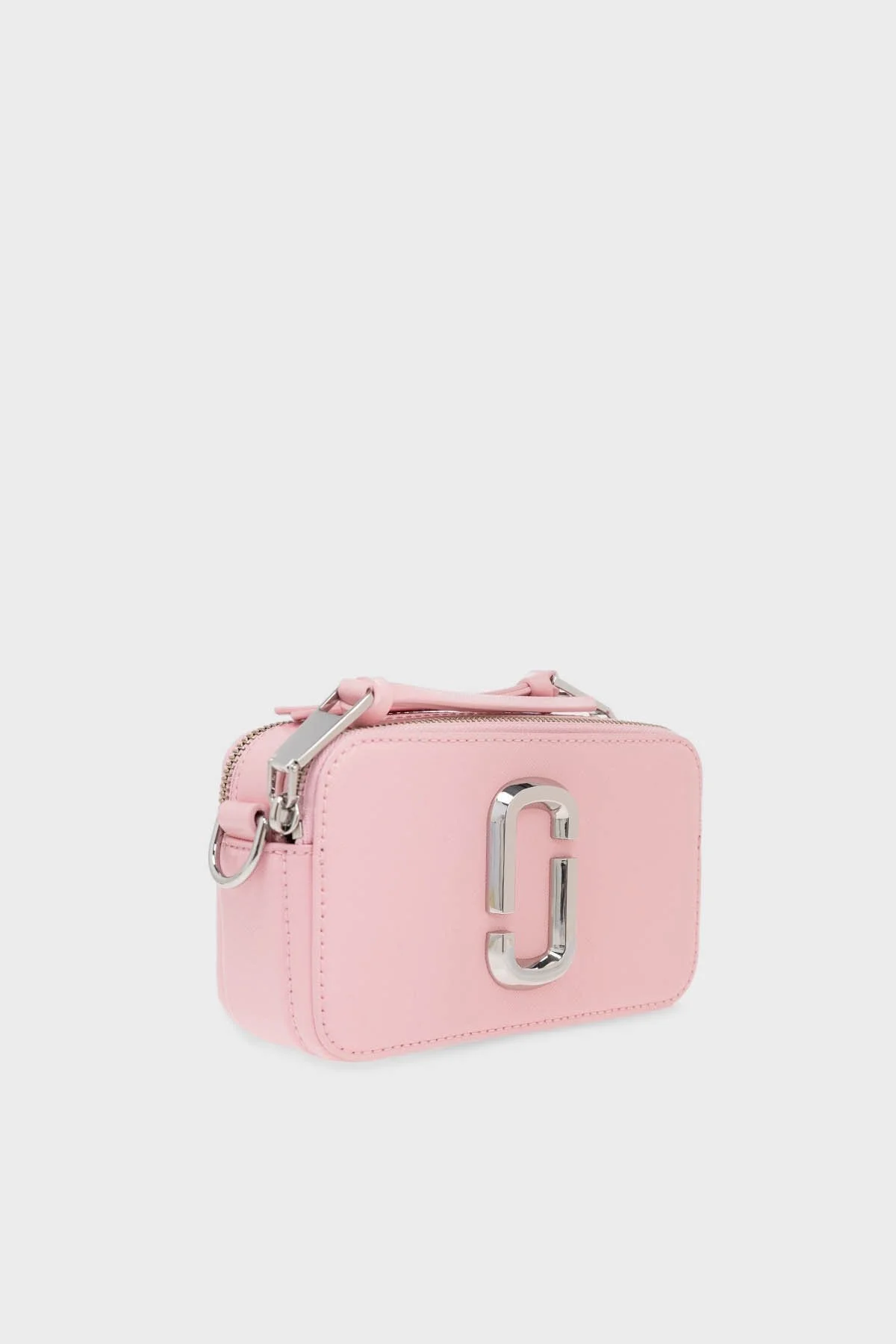 Marc Jacobs Logolu Deri Çıkarılabilir Askılı Bayan Çanta 2S4HCR073H02 669 PEMBE - 11