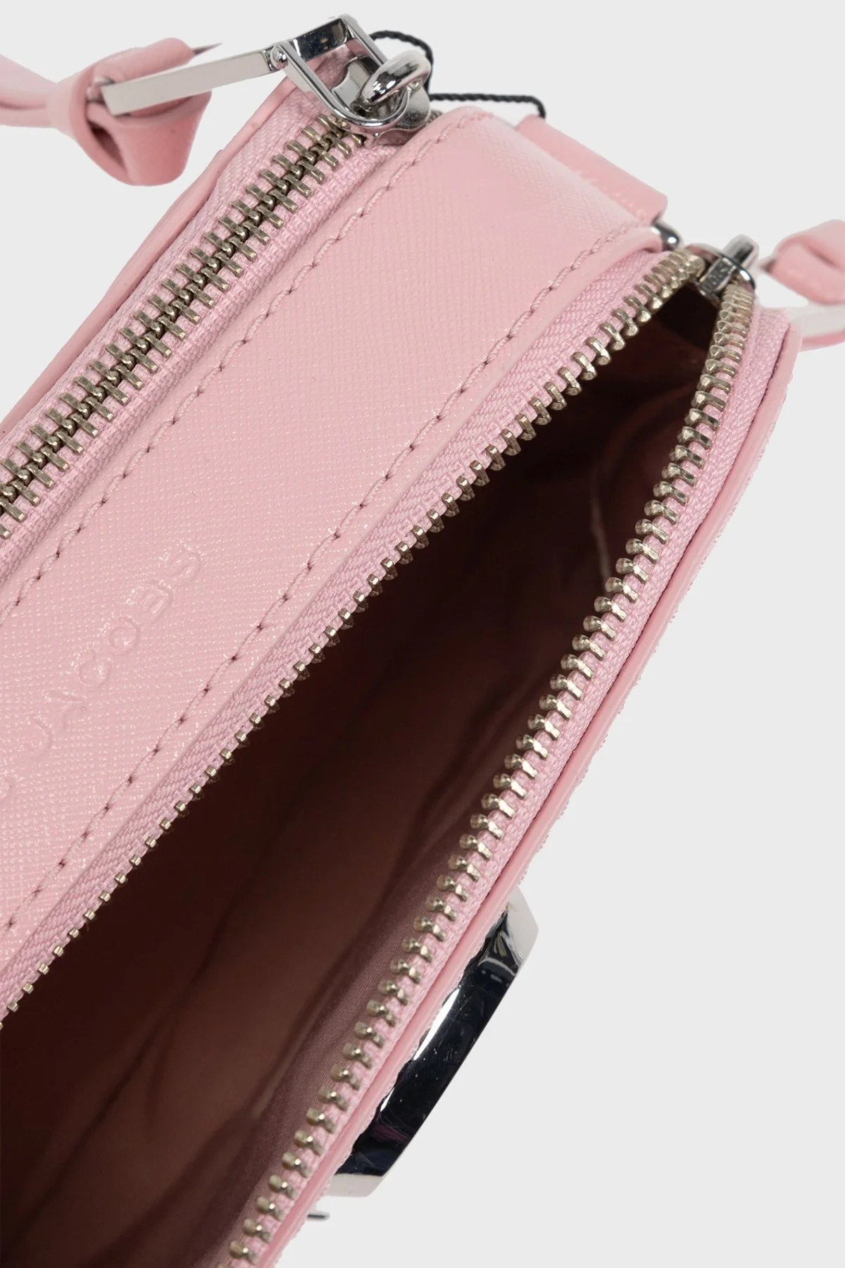 Marc Jacobs Logolu Deri Çıkarılabilir Askılı Bayan Çanta 2S4HCR073H02 669 PEMBE - 12