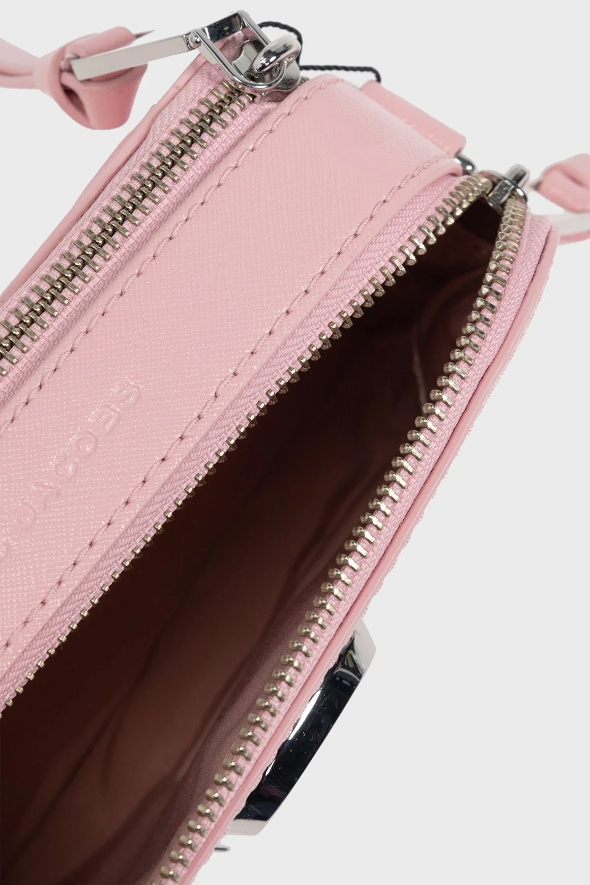 Marc Jacobs Logolu Deri Çıkarılabilir Askılı Kadın Çanta 2S4HCR073H02 669 PEMBE - 5