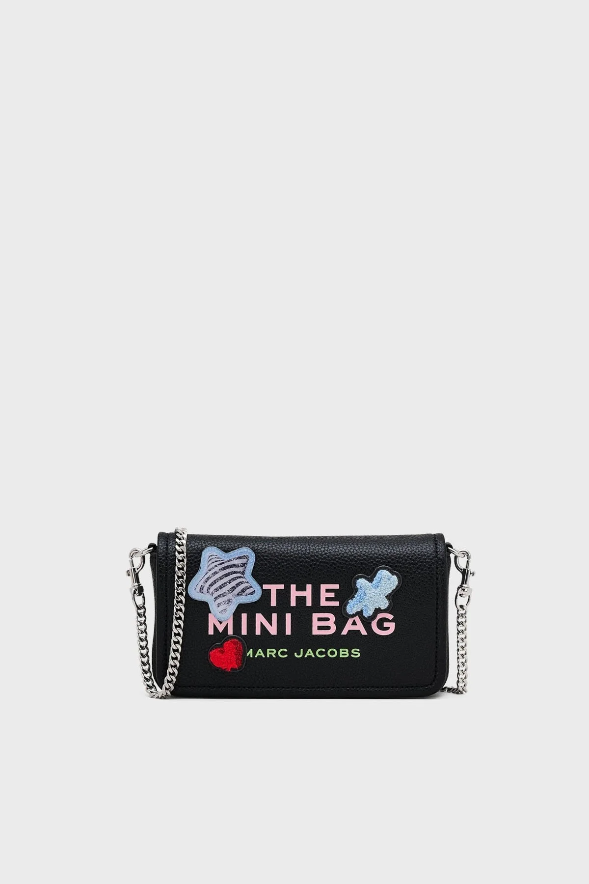 Marc Jacobs Logolu Hakiki Deri Çıkarılabilir Askılı Mini Bayan Çanta 2S5SMN010S01 002 SİYAH - 7