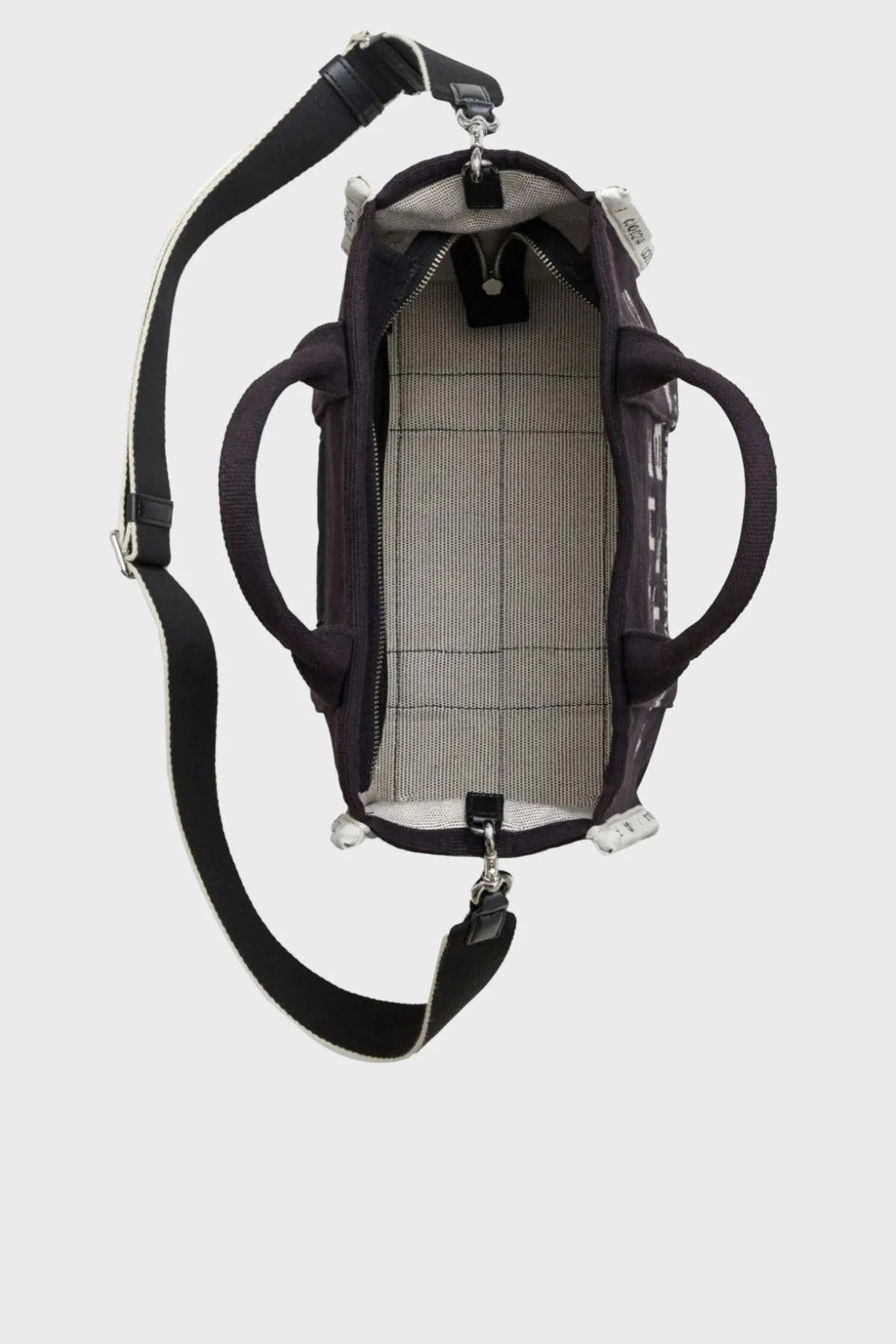 Marc Jacobs Medium Tote Logolu Çıkarılabilir Askılı Bayan Çanta M0017027 001 SİYAH - 6