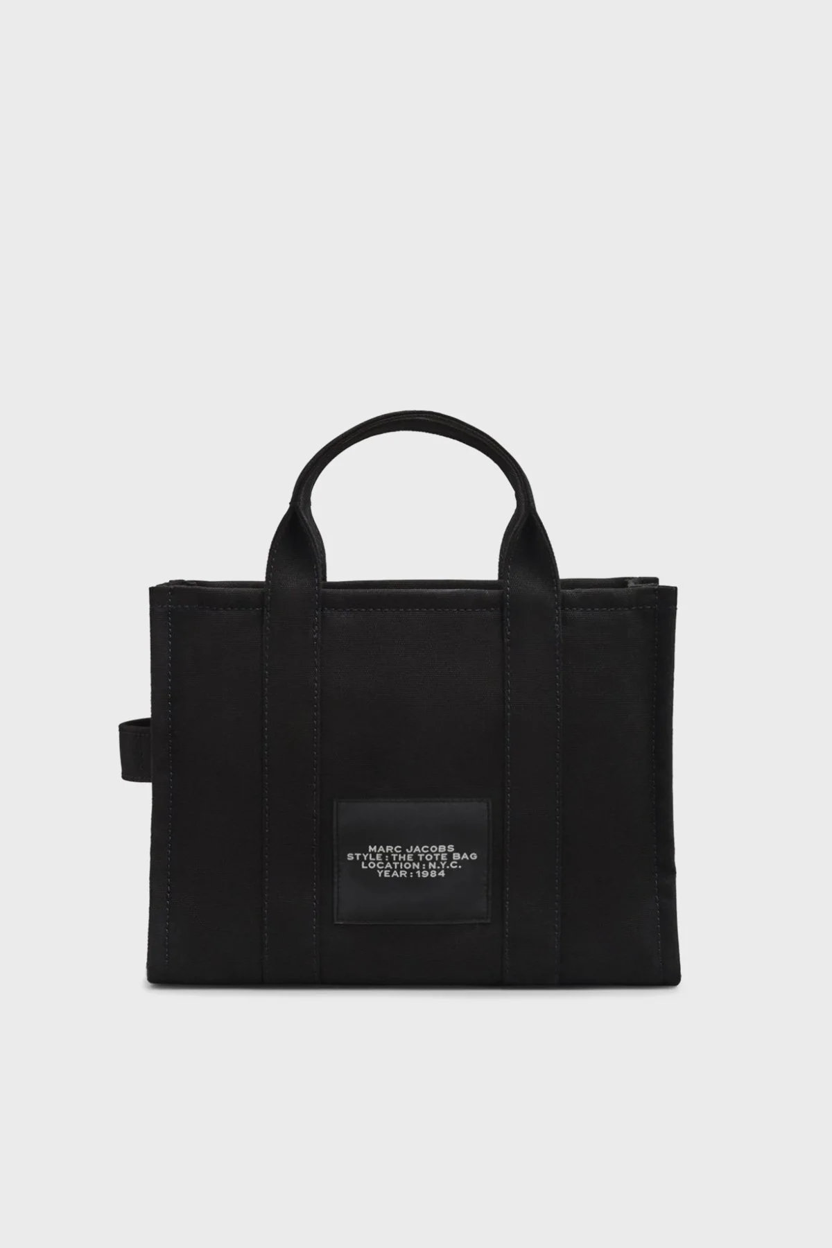 Marc Jacobs Medium Tote Pamuklu Çıkarılabilir Askılı Bayan Çanta M0016161 001 SİYAH - 4