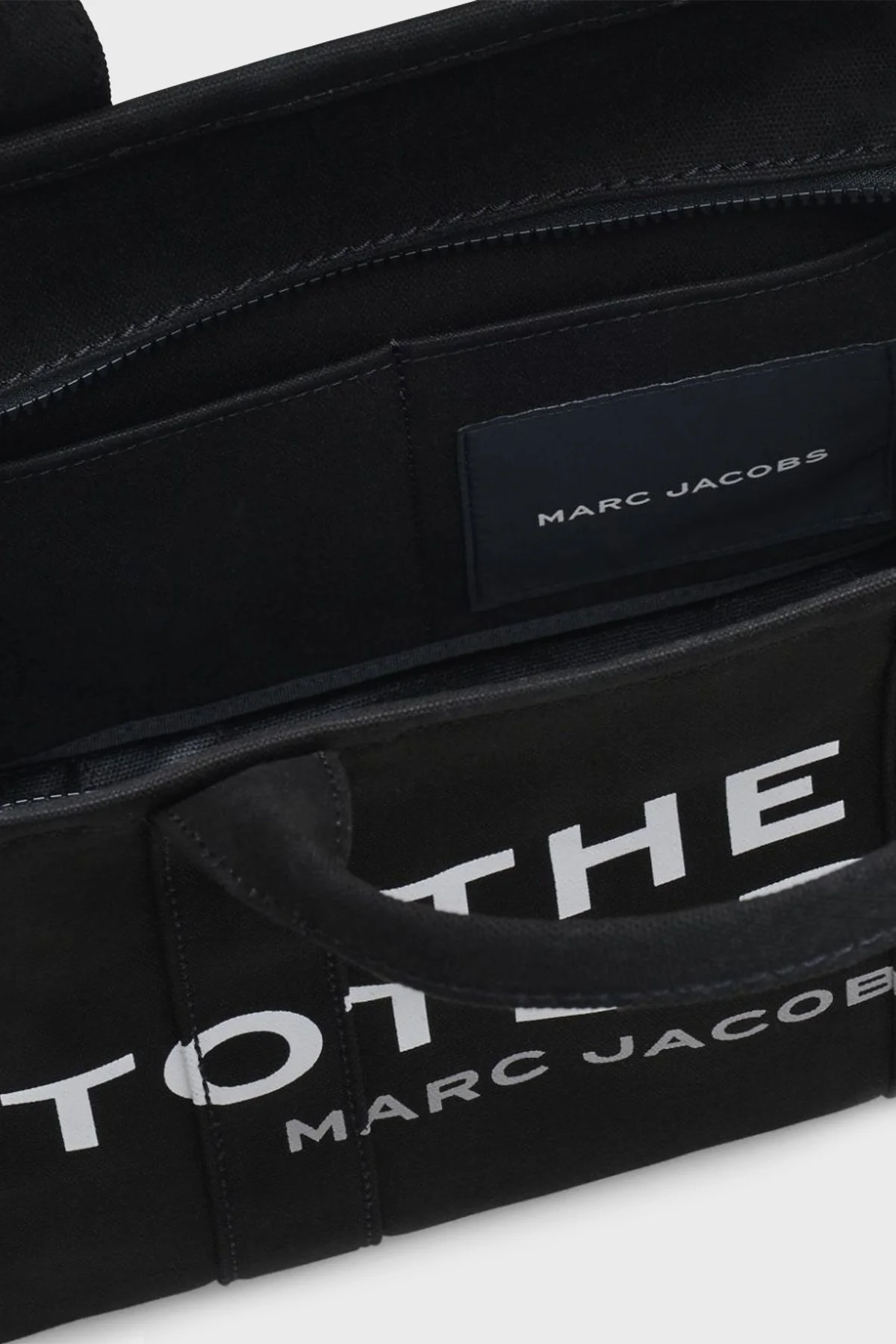 Marc Jacobs Medium Tote Pamuklu Çıkarılabilir Askılı Bayan Çanta M0016161 001 SİYAH - 6