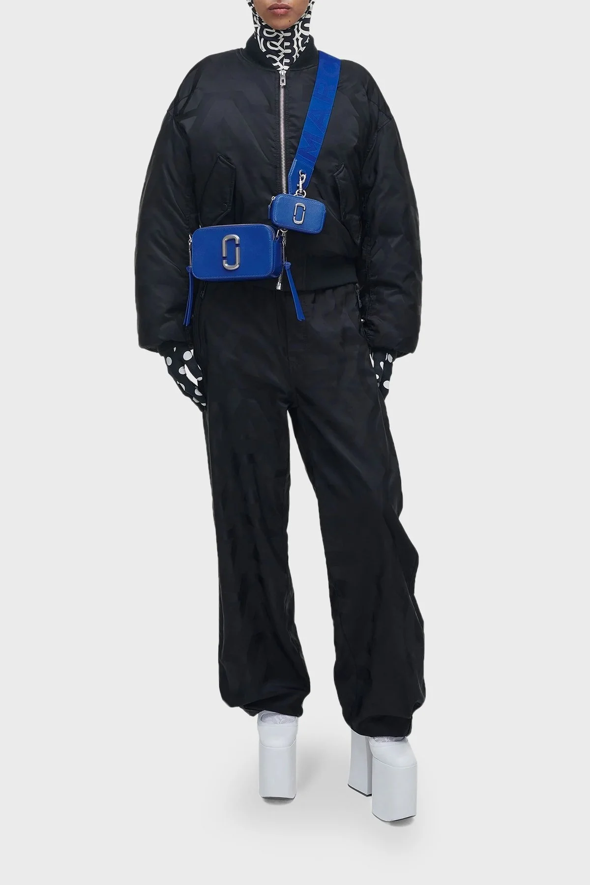 Marc Jacobs Mini Cüzdanlı Çıkarılabilir Askılı Deri Bayan Çanta 2P3HCR015H01 486 SAKS - 8