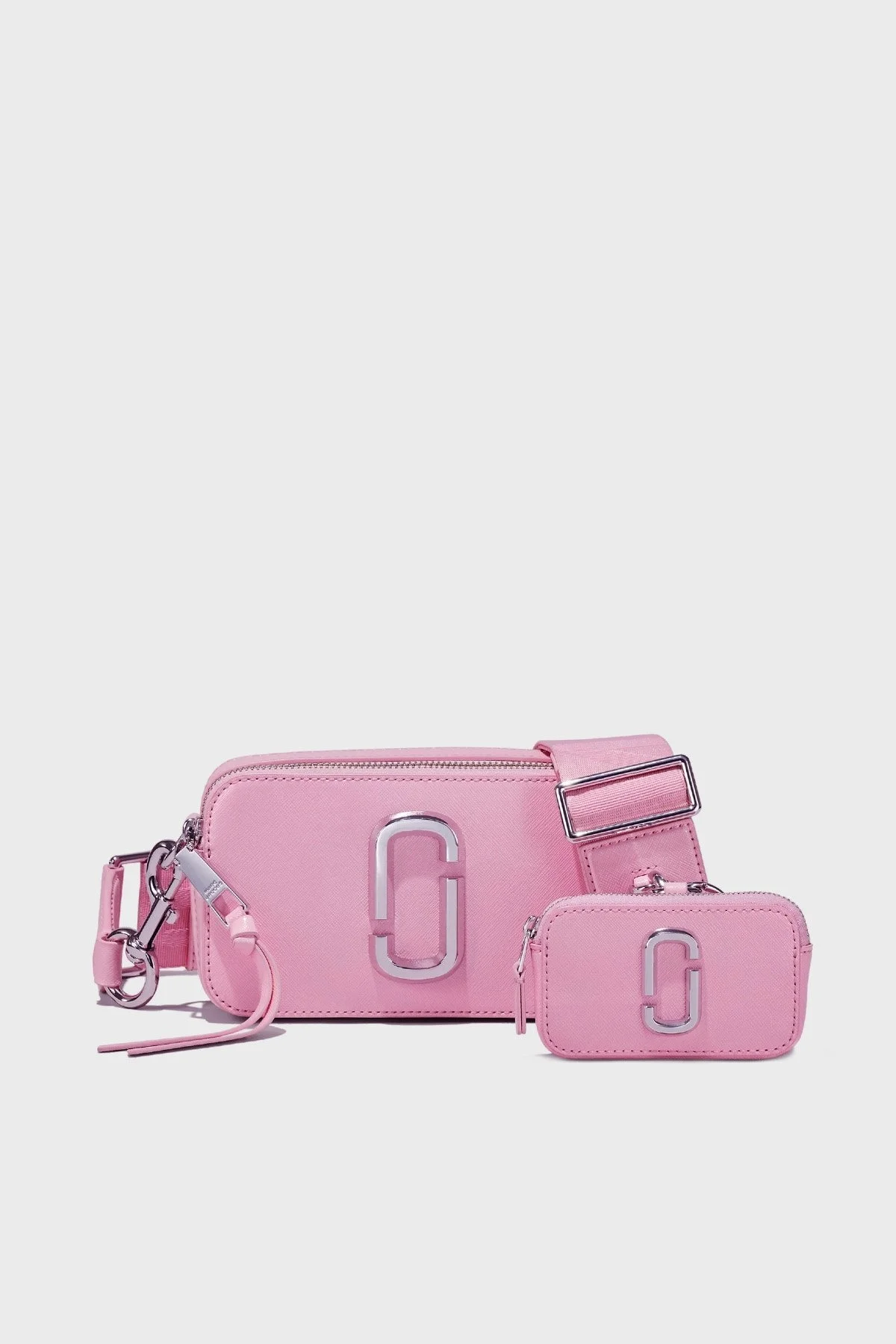 Marc Jacobs Mini Cüzdanlı Çıkarılabilir Askılı Deri Bayan Çanta 2P3HCR015H01 685 PEMBE - 1