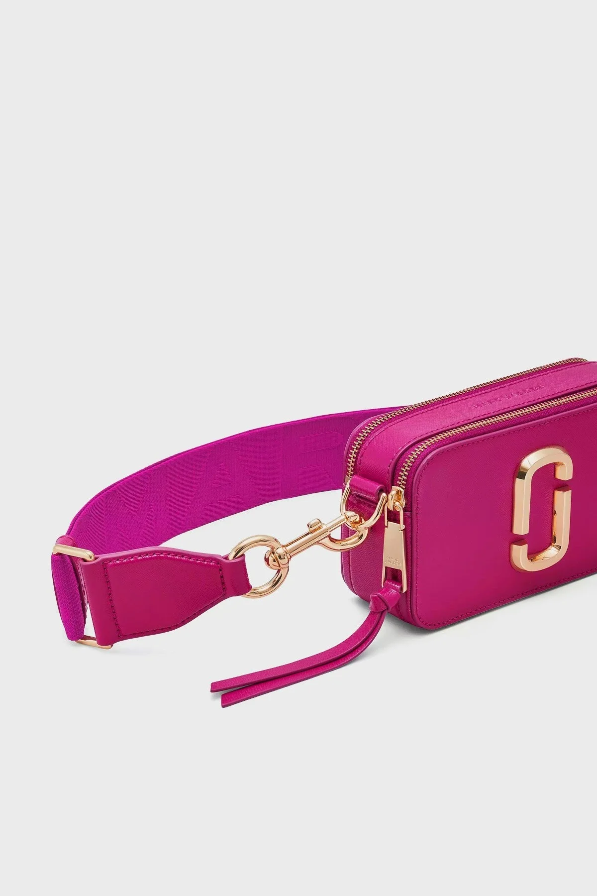 Marc Jacobs Mini Cüzdanlı Çıkarılabilir Askılı Deri Bayan Çanta 2P3HCR015H01 955 MOR - 6