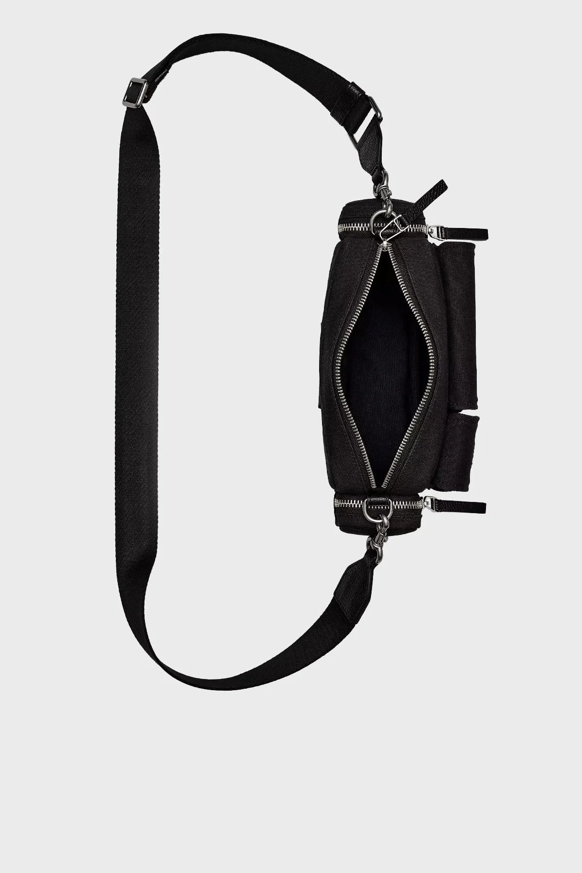 Marc Jacobs Pamuklu Logolu Çıkarılabilir Askılı The Cargo Bayan Çanta 2P5HSH025H03 001 SİYAH - 4