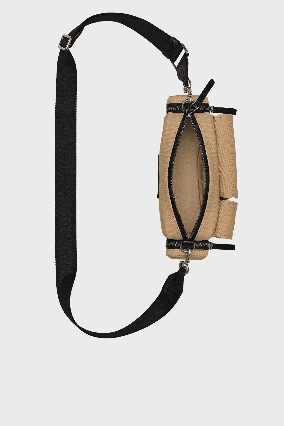 Marc Jacobs Pamuklu Logolu Çıkarılabilir Askılı The Cargo Bayan Çanta 2P5HSH025H03 230 CAMEL - 5