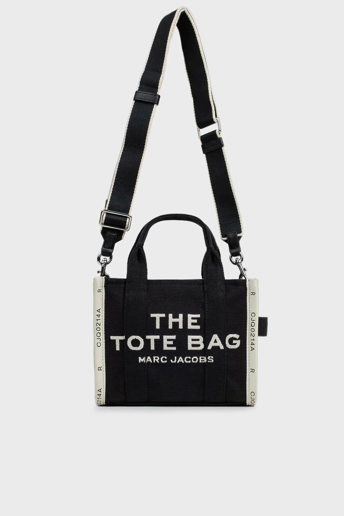 Marc Jacobs Small Tote Logolu Çıkarılabilir Askılı Bayan Çanta M0017025 001 SİYAH - 4