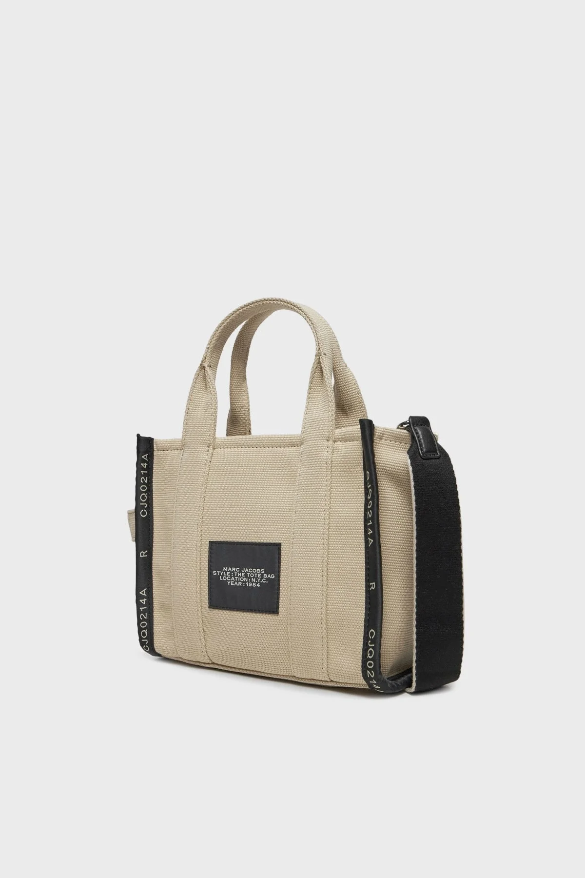 Marc Jacobs Small Tote Logolu Çıkarılabilir Askılı Bayan Çanta M0017025 263 BEJ - 7