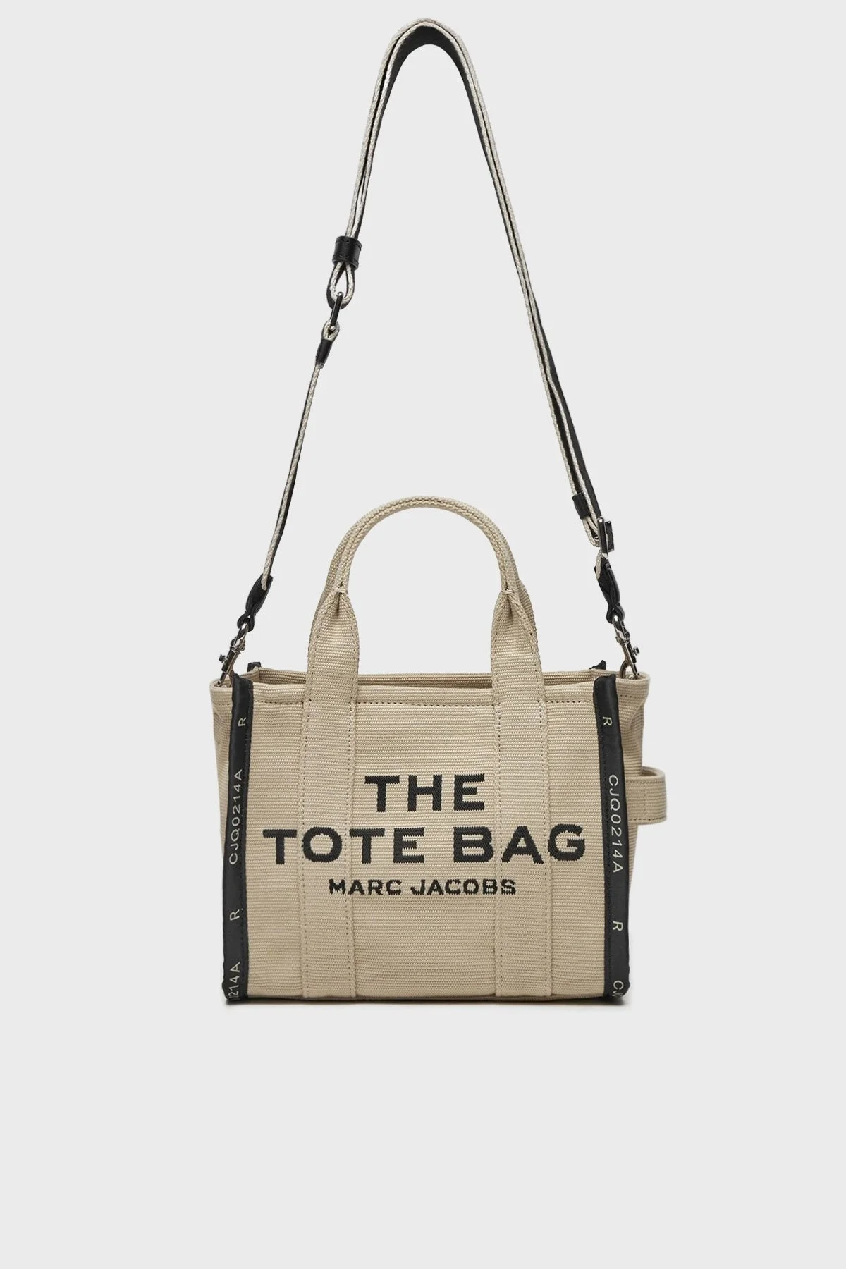 Marc Jacobs Small Tote Logolu Çıkarılabilir Askılı Bayan Çanta M0017025 263 BEJ - 10