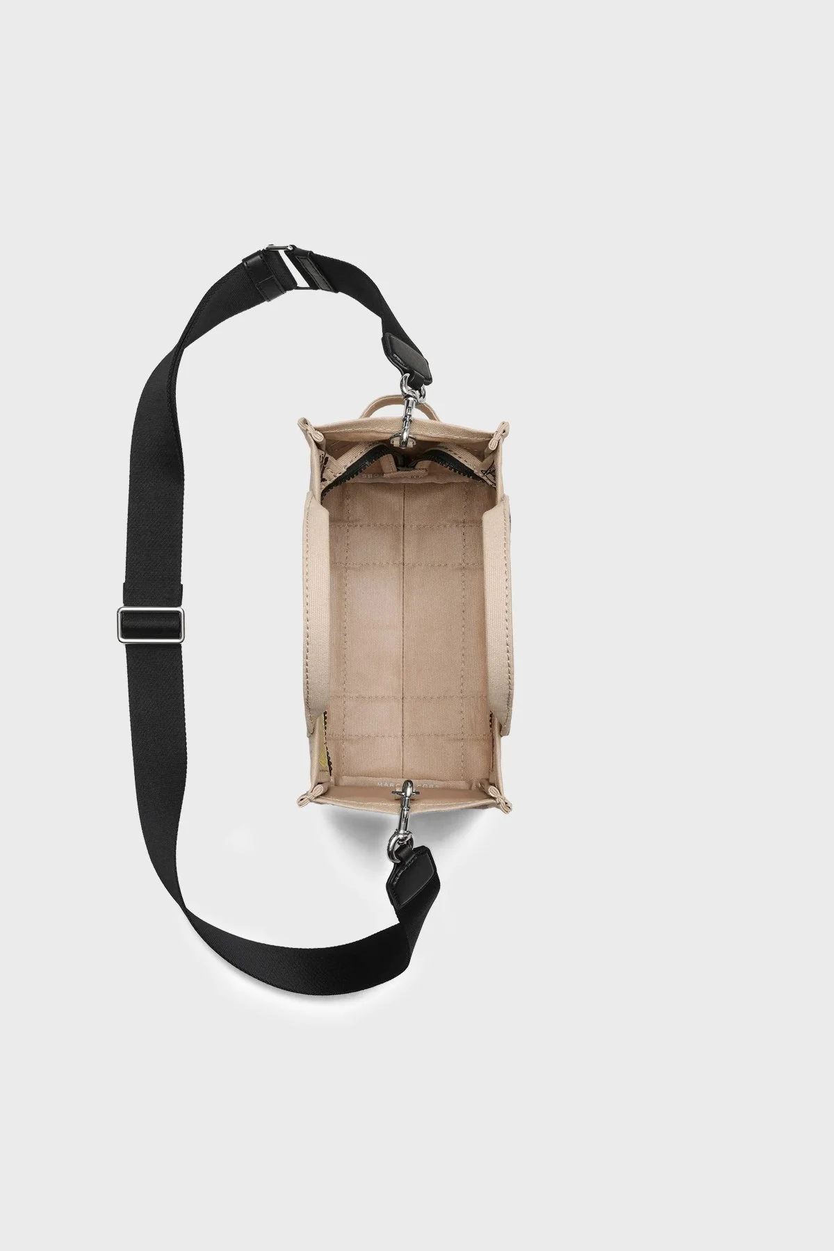 Marc Jacobs Small Tote Logolu Sabit Askılı Kadın Çanta 2S6HTT016H02 261 BEJ - 4