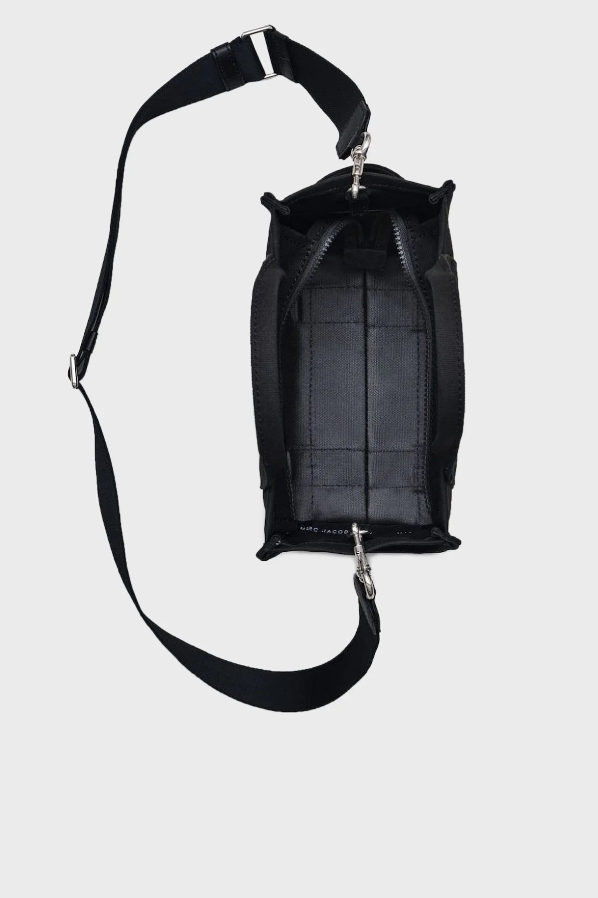 Marc Jacobs Small Tote Pamuklu Çıkarılabilir Askılı Bayan Çanta M0016493 001 SİYAH - 12