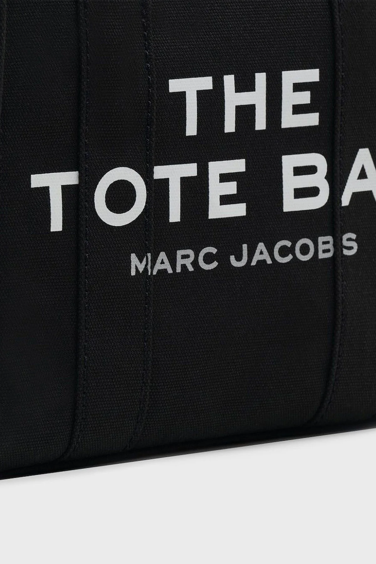 Marc Jacobs Small Tote Pamuklu Çıkarılabilir Askılı Bayan Çanta M0016493 001 SİYAH - 14