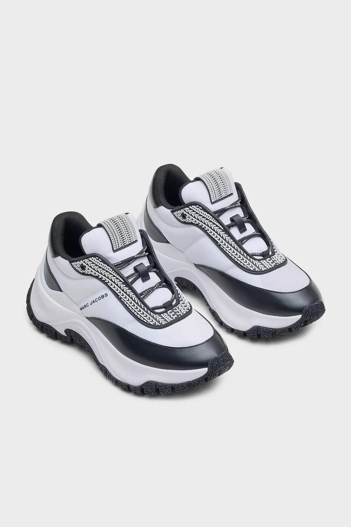 Marc Jacobs Sneaker Kadın Ayakkabı 2F3FSN001F08 116 BEYAZ-SİYAH - 2