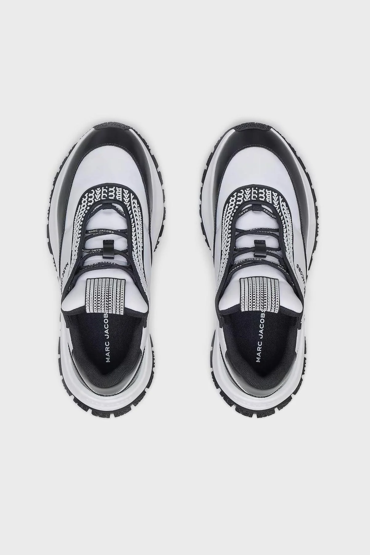 Marc Jacobs Sneaker Kadın Ayakkabı 2F3FSN001F08 116 BEYAZ-SİYAH - 5