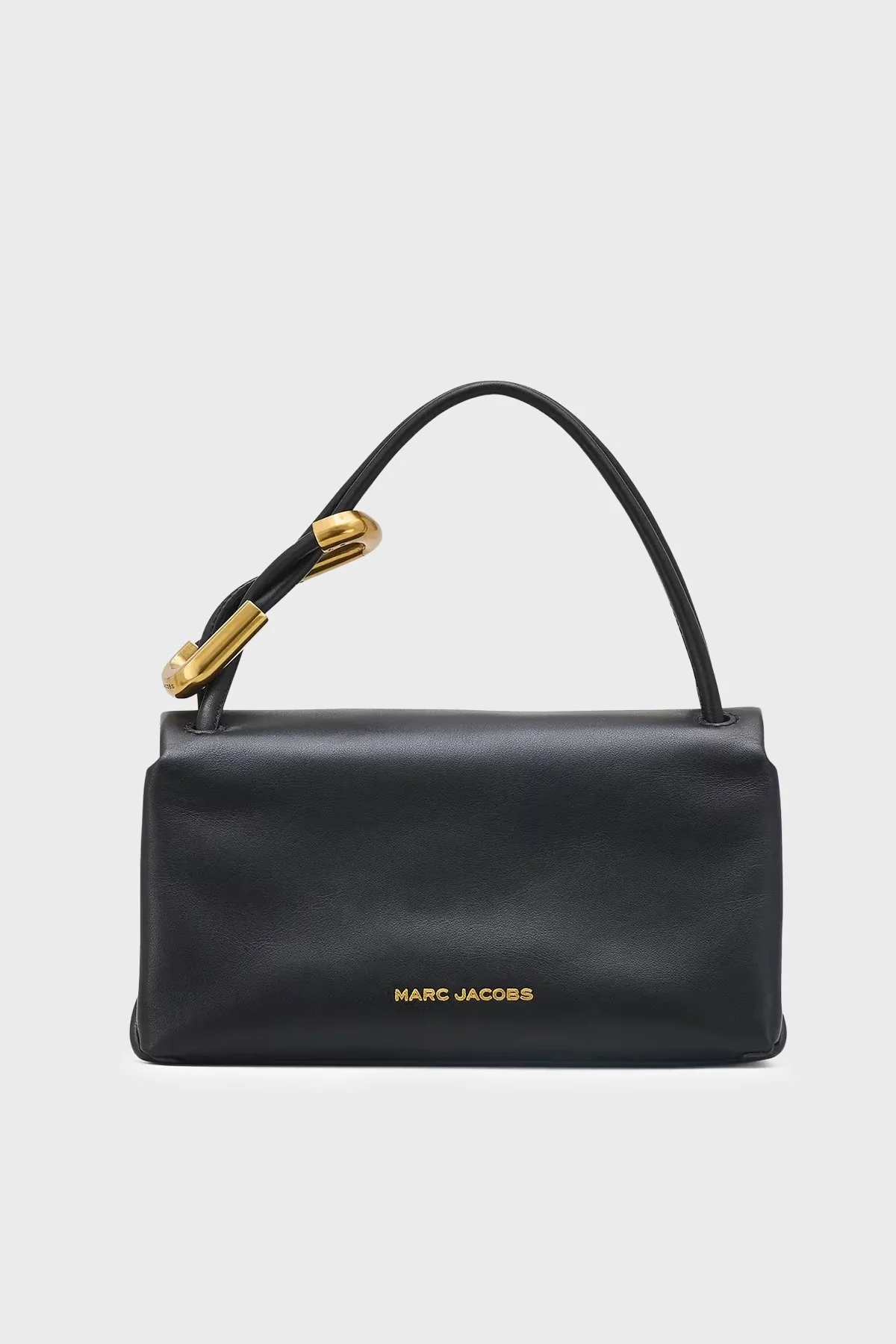 Marc Jacobs The Mini Dual Top % 100 Deri Tek Saplı Kadın Çanta 2F4HSH010H04 001 Siyah - 2