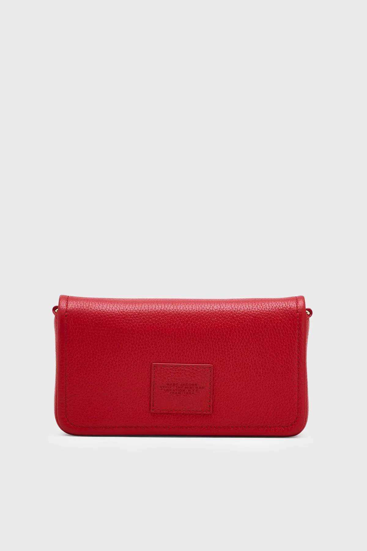 Marc Jacobs The Mini Hakiki Deri Logolu Çıkarılabilir Askılı Kadın Çanta 2S4SMN080S02 617 Kırmızı - 3
