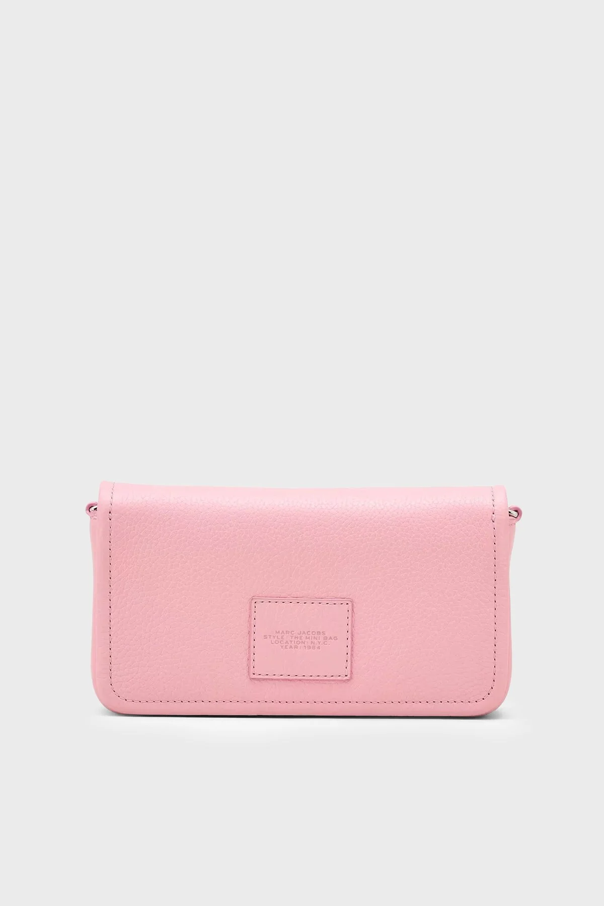 Marc Jacobs The Mini Hakiki Deri Logolu Çıkarılabilir Askılı Kadın Çanta 2S4SMN080S02 669 Pembe - 3