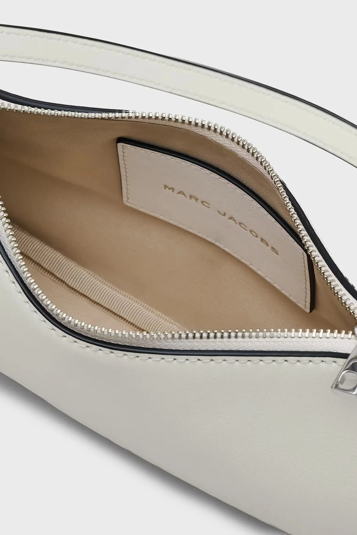 Marc Jacobs The Shoulder Deri Aksesuar Detaylı Zincir Askılı Kadın Çanta 2R4HSH038H02 137 KREM - 5