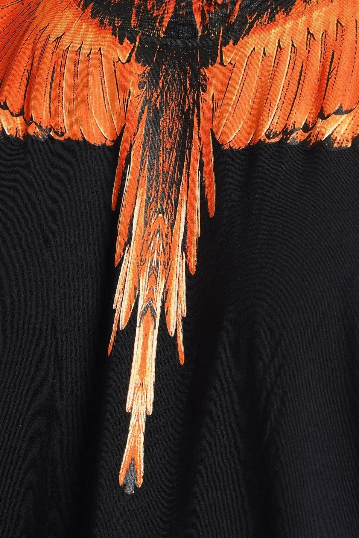 Marcelo Burlon Pamuklu Regular Fit Bisiklet Yaka Erkek T Shirt CMAA018F22JER0011026 SİYAH - 5