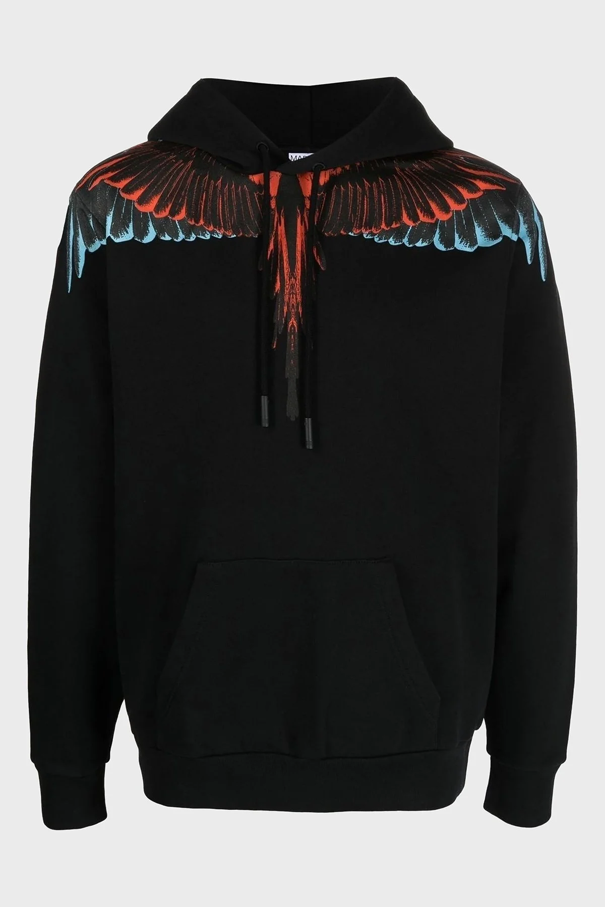 Marcelo Burlon Pamuklu Regular Fit Kapüşonlu Erkek Sweat CMBB007F22FLE0011020 SİYAH - 5