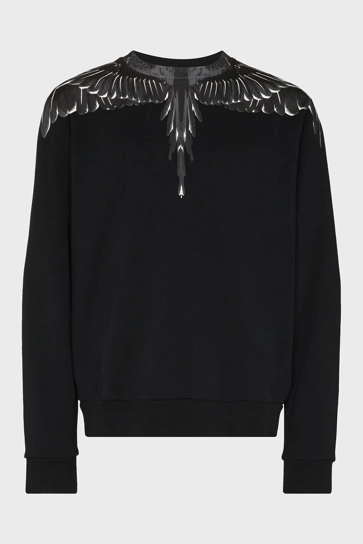 Marcelo Burlon Pamuklu Relaxed Fit Bisiklet Yaka Erkek Sweat CMBA009C99FLE0011010 SİYAH - 4