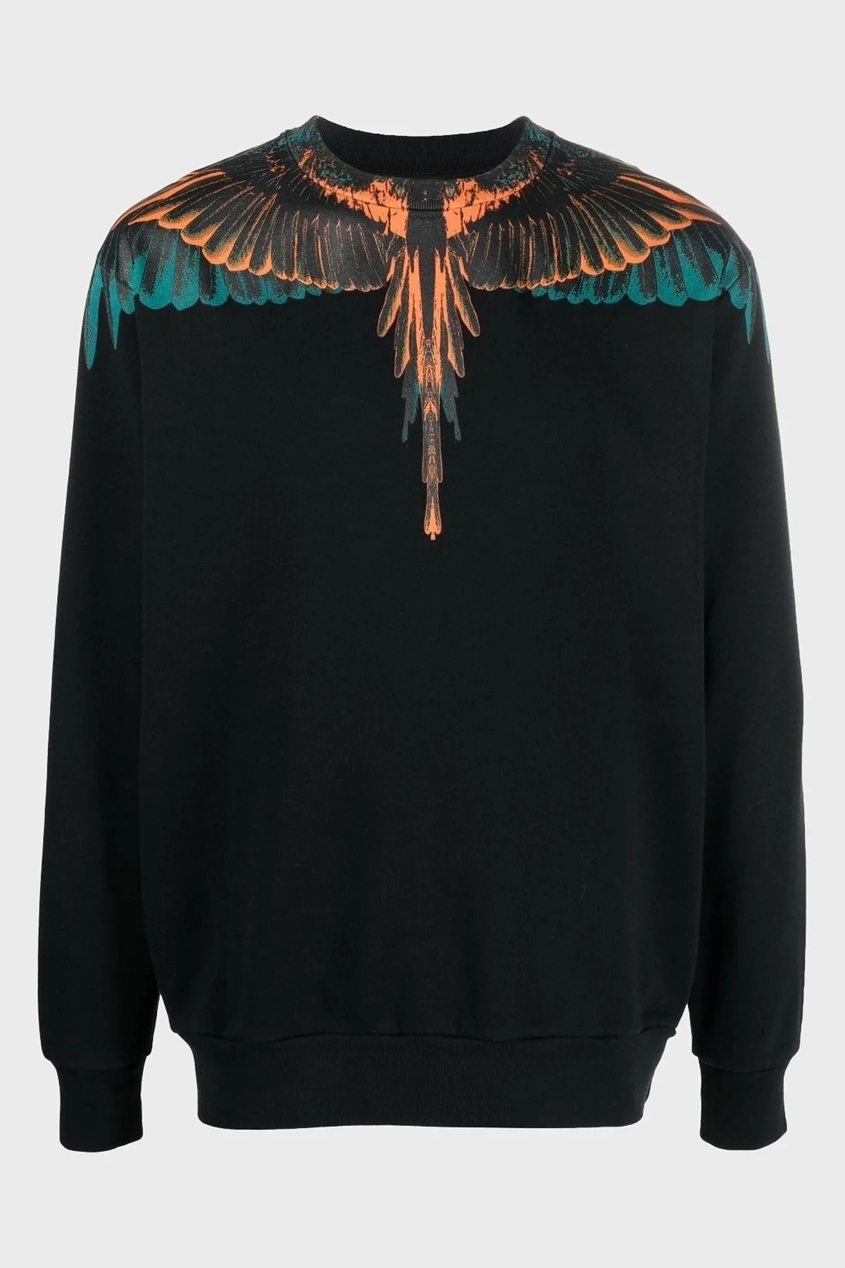 Marcelo Burlon Pamuklu Relaxed Fit Bisiklet Yaka Erkek Sweat CMBA009F22FLE0011020 SİYAH - 4