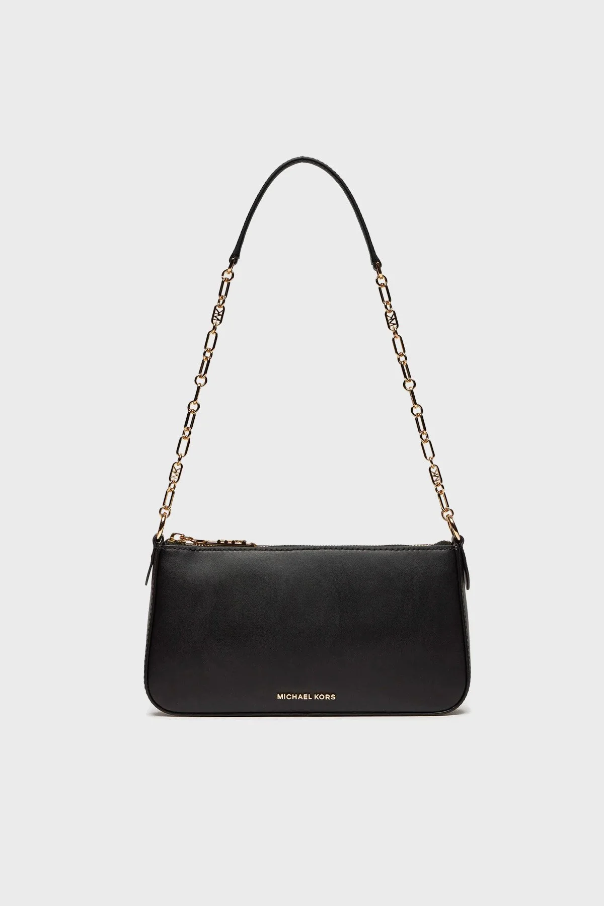 Michael Kors % 100 Deri Logolu Zincir Askılı 32H3G8EW6L001 Kadın Çanta 32H3G8EW6L 001 SİYAH - 1