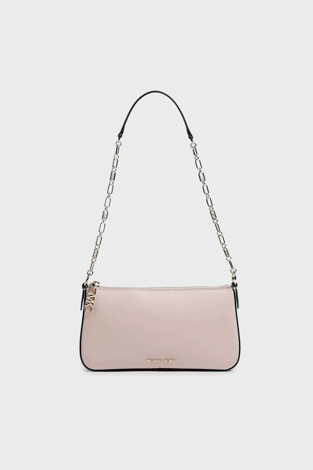 Michael Kors % 100 Deri Logolu Zincir Askılı 32H3G8EW6L187 Bayan Çanta 32H3G8EW6L 187 PUDRA - 6