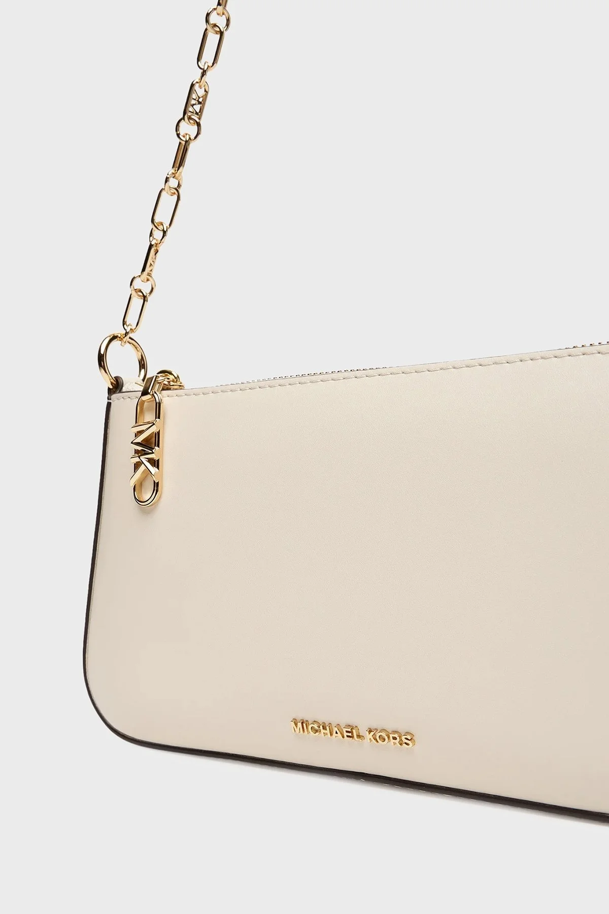 Michael Kors % 100 Deri Logolu Zincir Askılı 32H3G8EW6L289 Bayan Çanta 32H3G8EW6L 289 KREM - 6