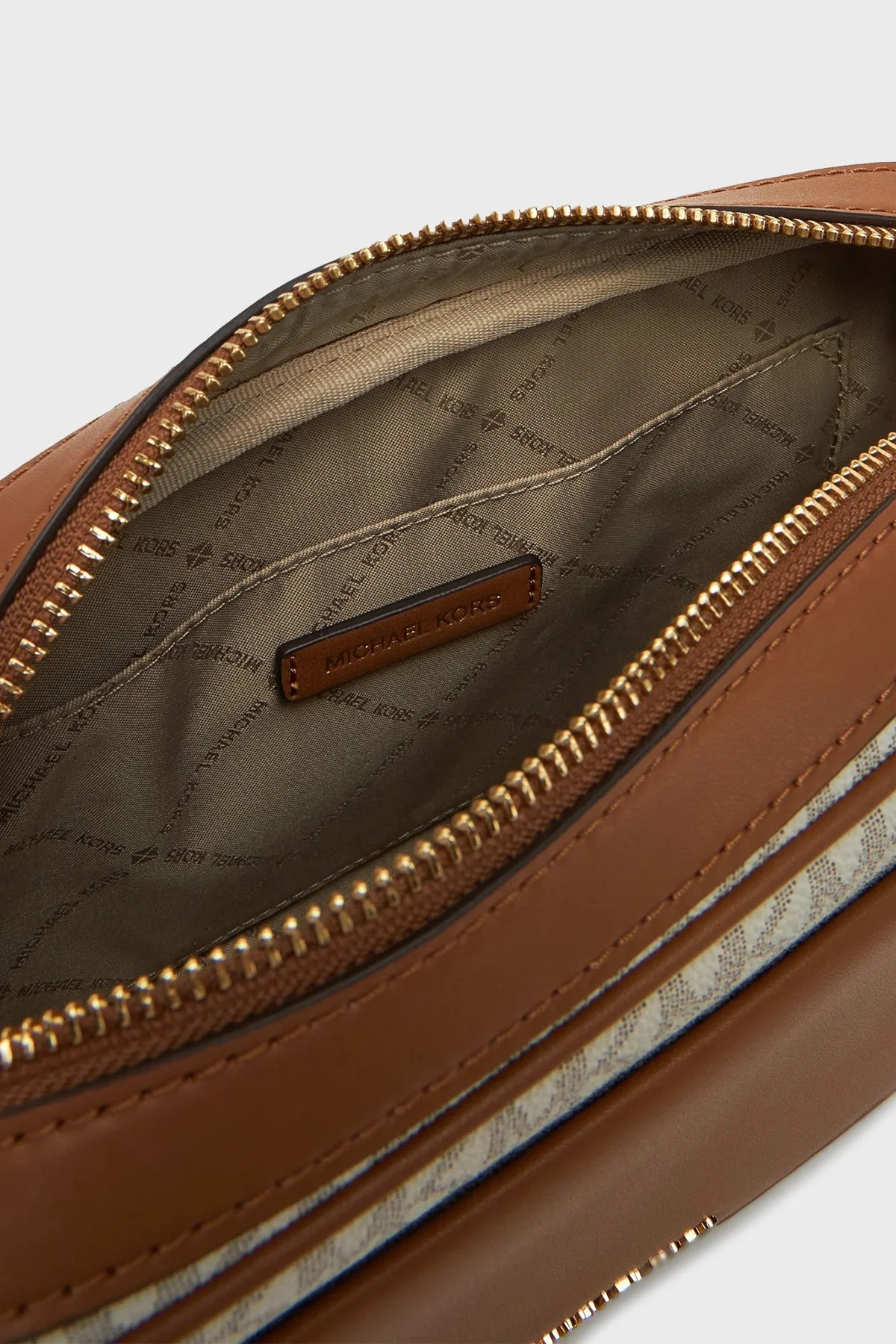 Michael Kors 4G Logo Baskılı Ayarlanabilir Askılı 32R5G5VC9B149 Kadın Çanta 32R5G5VC9B 149 EKRU - 4